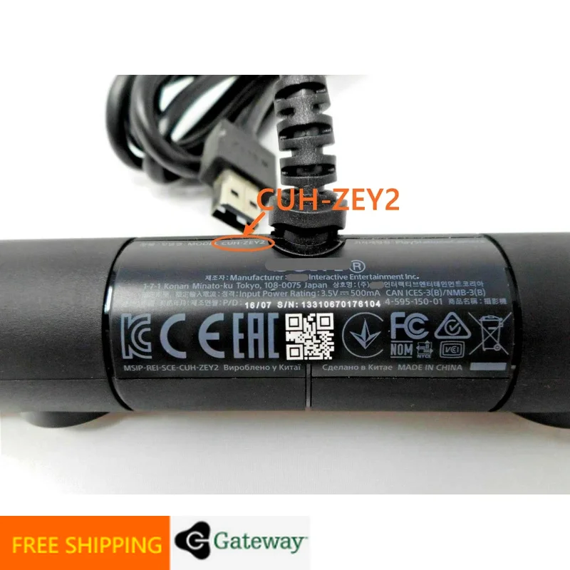 Фото A + для Sony PS4 PlayStation Camera (черный) и держатель-подставка (только v2) версия 2, официальный CUH-ZEY2 PSVR VR №2