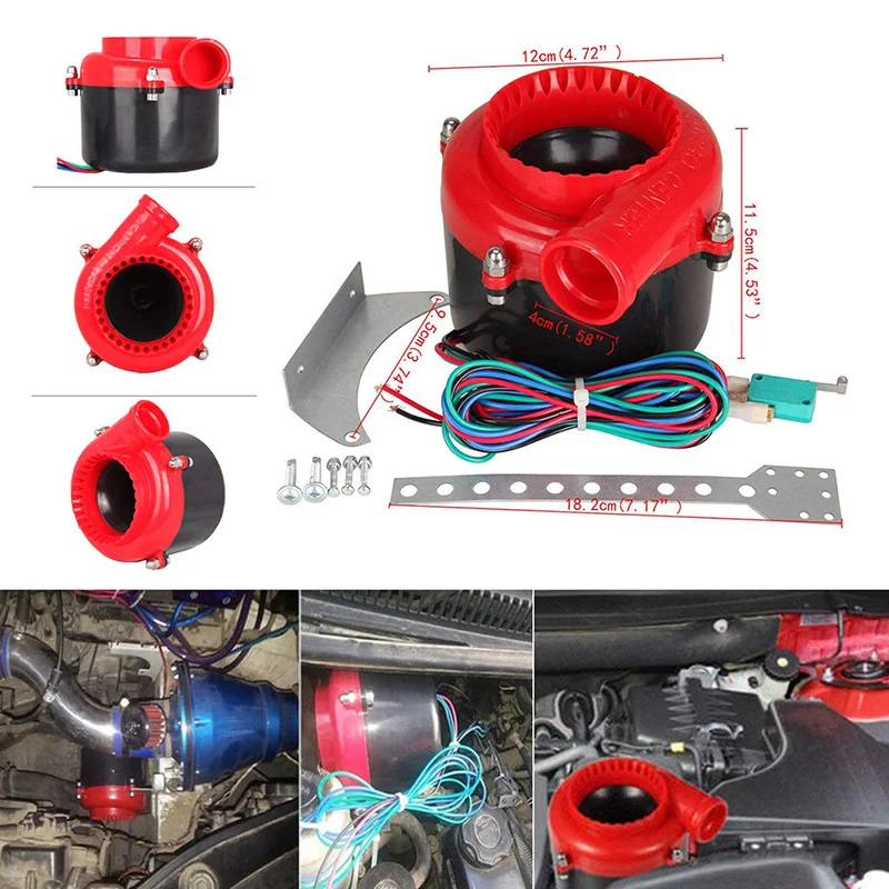 

1 комплект, электронный турбо-выдувной клапан для автомобиля, аналоговый звуковой симулятор BOV