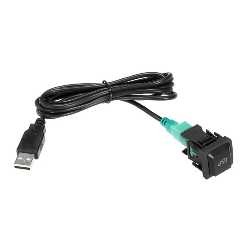 

for MK5 MK6 VI 5 6 Car USB Cable Switch Universal Auto USB Adapter Line 4 Pin to USB Adapter Wire Line