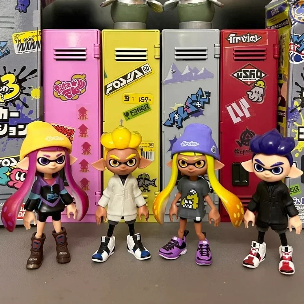 В наличии Bandai Jet Fighter Splatoon экшн-фигурки серии 2 копия коробки коллекция яиц