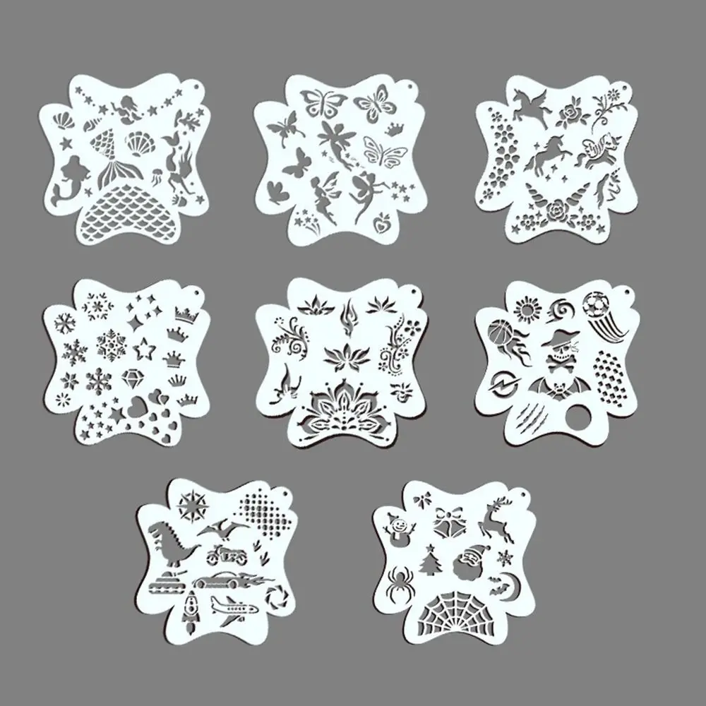 Профессиональные тракторы для татуировок рисования лица боди-арт многоразовые