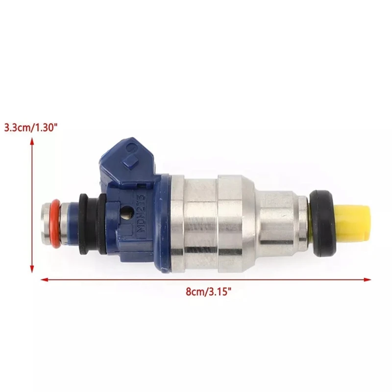 4 шт. INP065 842-12147 MDH275 новая Топливная форсунка 1994-1998 для Mitsubishi Galant 2.4L