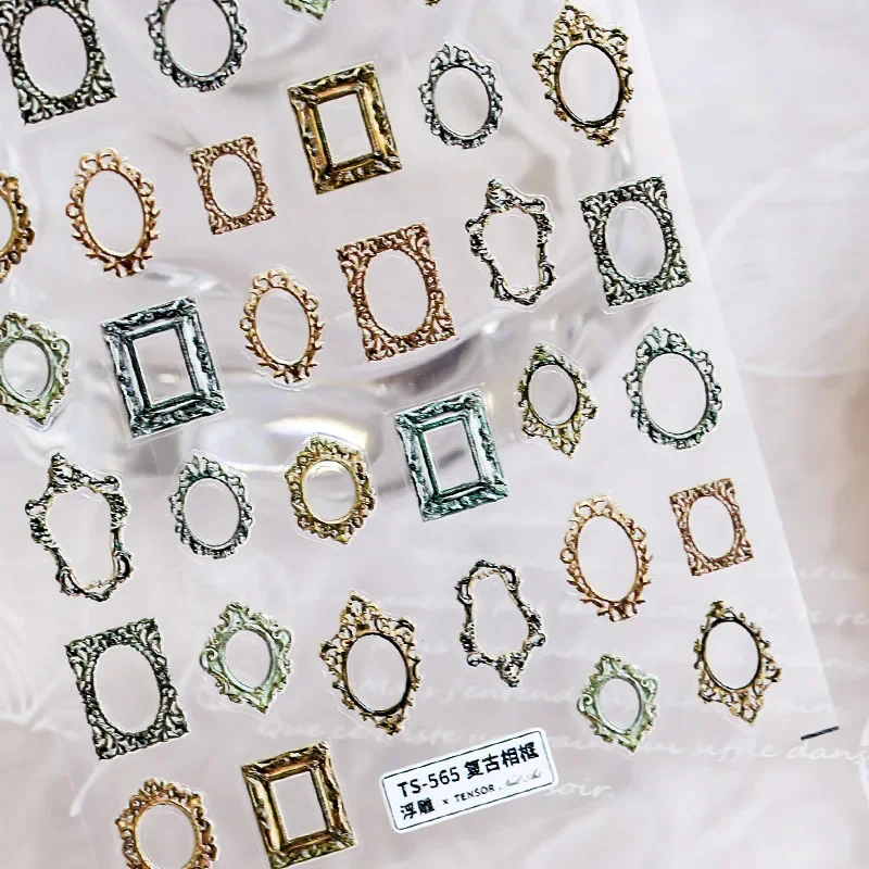 Винтажная фоторамка границы Бохо Ангел 5D рельефные рельефы Самоклеящиеся