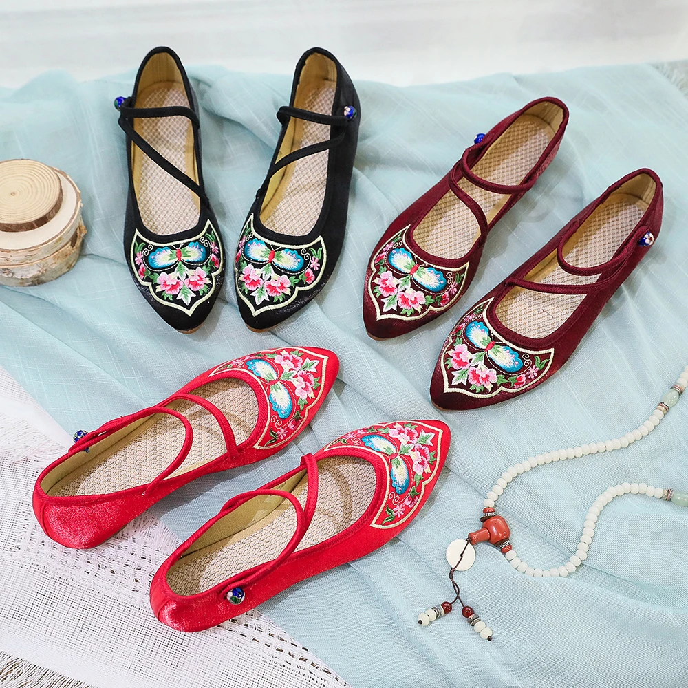 Женская Повседневная балетка Veowalk Элегантная удобная обувь с острым носком |