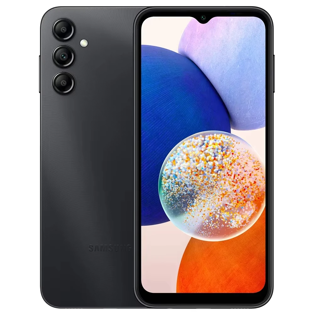 Фото Samsung Galaxy A14 Восстановленный сотовый телефон 5G Версия ЕС Разблокированный Android-смартфон 128 ГБ 13-мегапиксельная камера 6,6-дюймовый бесконечный экран №1