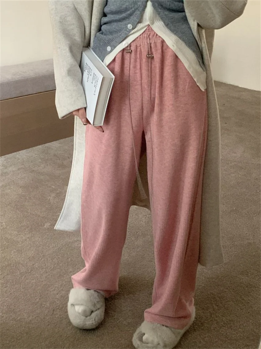 

HziriP All Match OL Pants Women Casual High Street Fashion Loose Chic Autumn 2022 Slim Office Lady Normcore Mujer Straight Solid