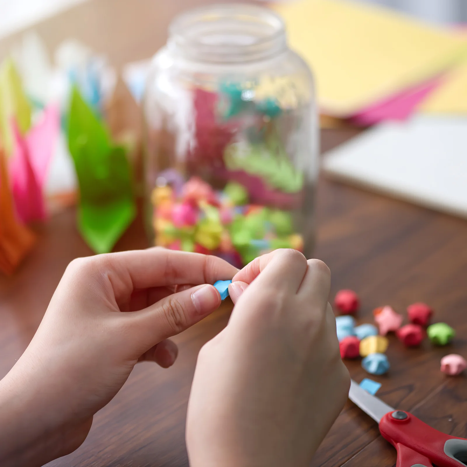 1290 шт. бумага со звездами оригами для поделок декоративные полоски вечеринок