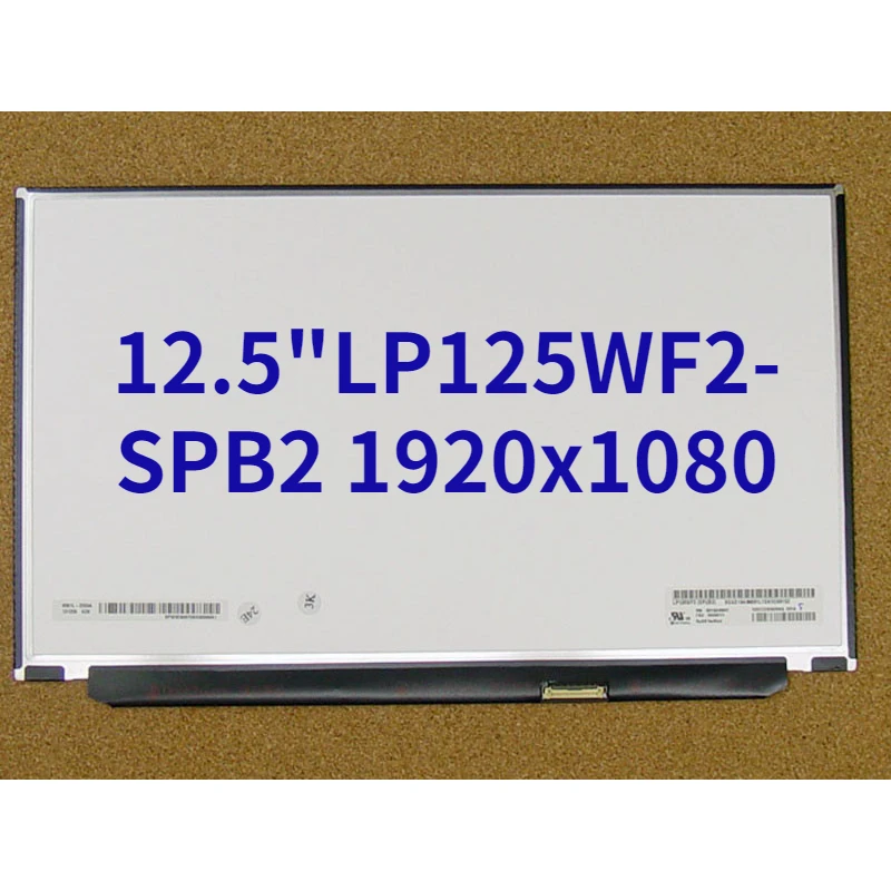 

12,5 "светодиодный ЖК-экран LP125WF2-SPB2 1920x1080 новая Замена