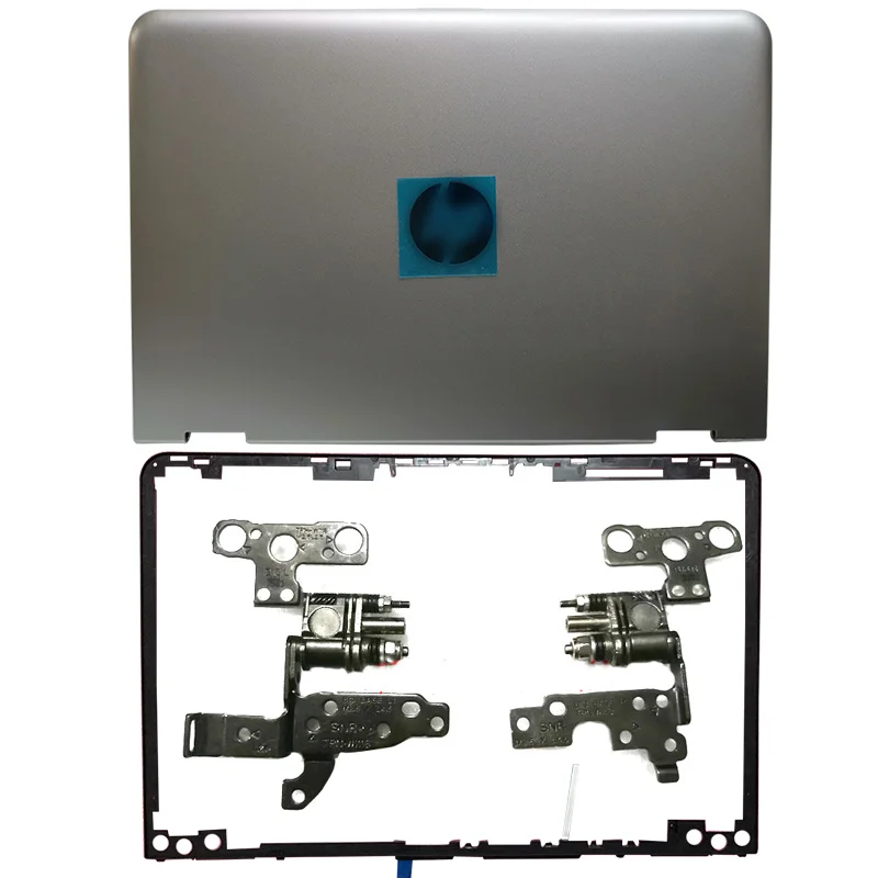

NEW Laptop Case LCD Back Cover/Front Bezel/Hinges For HP Pavilion x360 13-U M3-U 13-U013TU TPN-W118 Series 856003-001 Silver