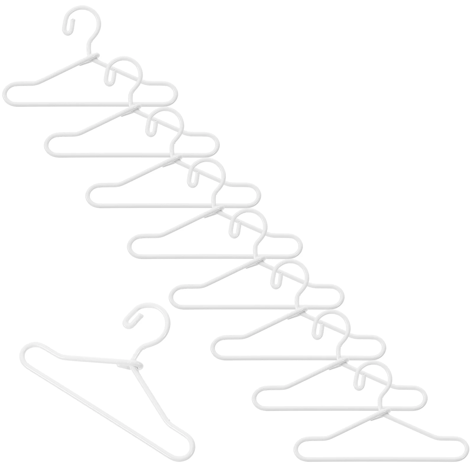 Вешалки для костюмов 40 мм металлический цвет мини-куряпка малышей маленькая