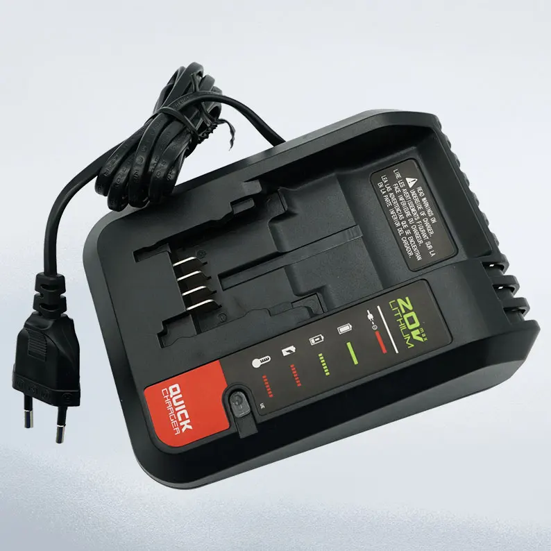 

Replace lithium battery charger for black and Decker 18V lithium battery charger 2A 10.8-20v 100-240V