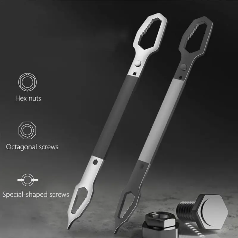 

Универсальный ключ Torx 8-22 мм, многофункциональный регулируемый двухсторонний ключ Torx, для самозатягивания очков