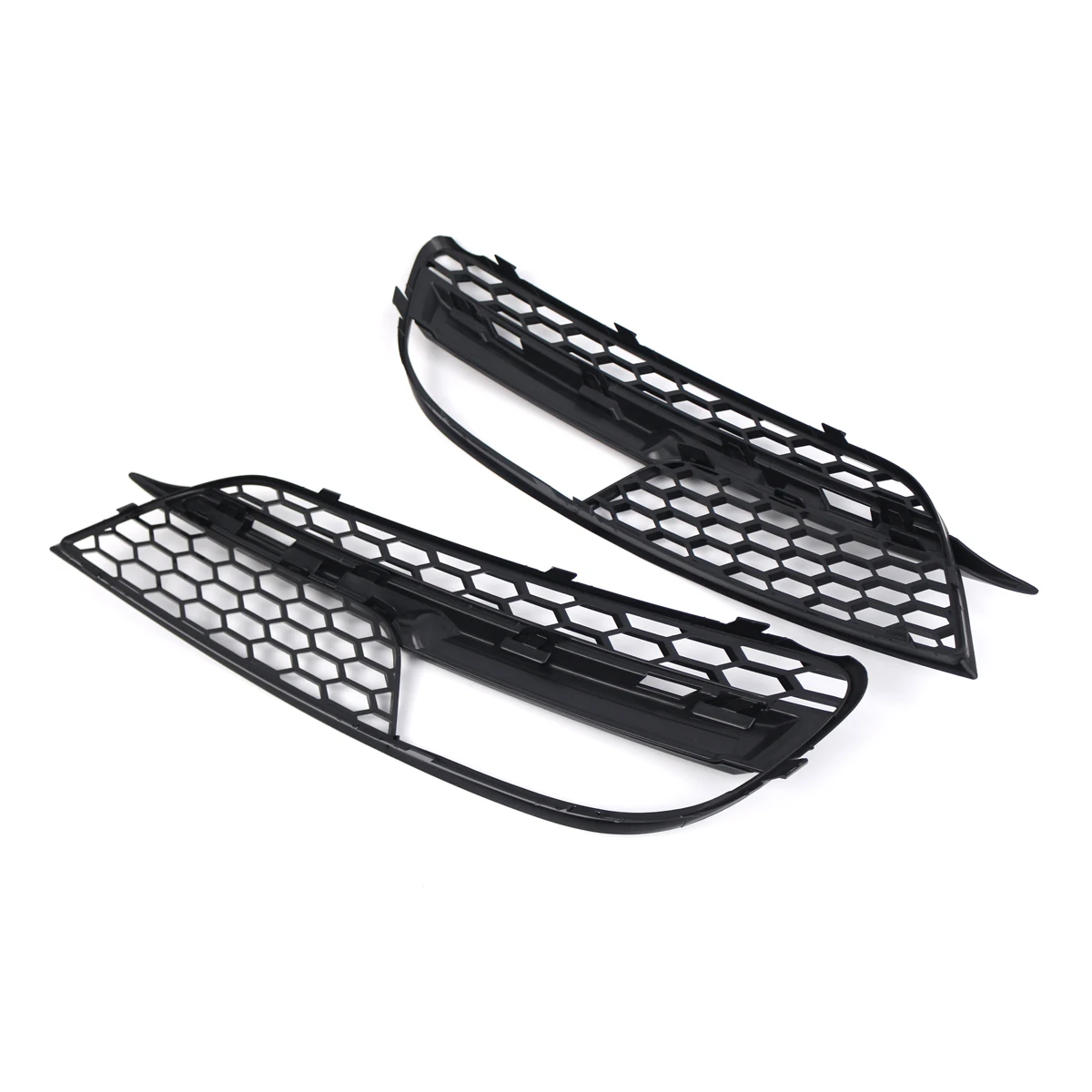 8Т 0807681 H 8T 0807682 глянцевая черная сотовая противотуманная фара решетка передняя
