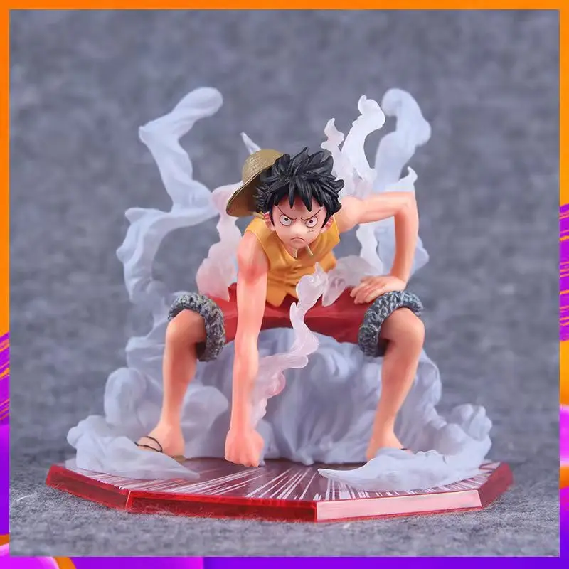 

Tronzo Superiorquality 12CM One Piece The Top War Second Gear Luffy Action Figure Boxed Anime Figure Model Decoration Toy