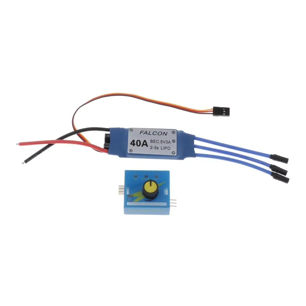 

Высококачественный бесщеточный контроллер 40A ESC для радиоуправляемого вертолета