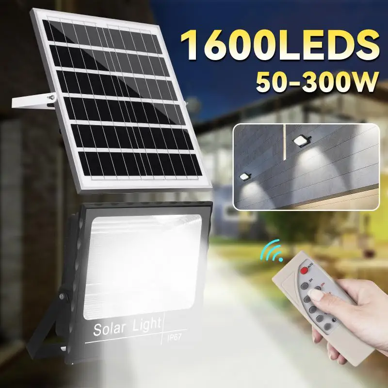 

Intelligent Remote Control Waterproof Solar Lamp 3 Light Mode Solar Street Light Solar Led Street Light Pir Motion Sensor