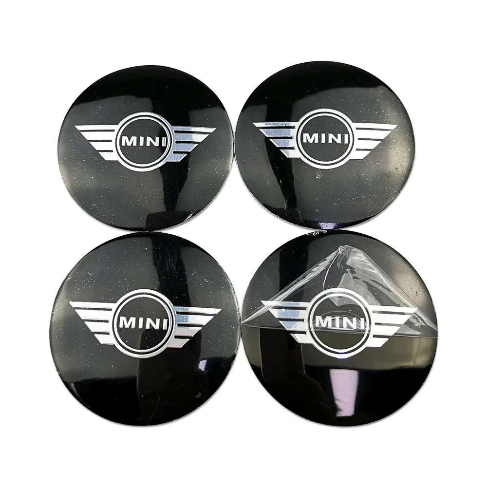 

4 шт. автомобильные наклейки на ступицу колеса, центральные наклейки для Mini Cooper JCW R57 R58 R60 R50 R52 R53 R56 CLUBMAN COUNTRYMAN, аксессуары с логотипом