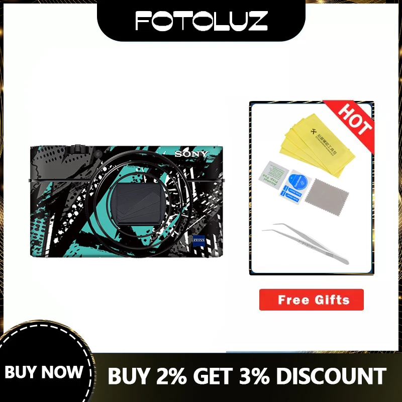 

Camera Body Skin Sticker Film for Sony ZV1 RX100M6 RX100M7 RX100M4 RX100M5 Full Vinyl Decal Wrap Protector