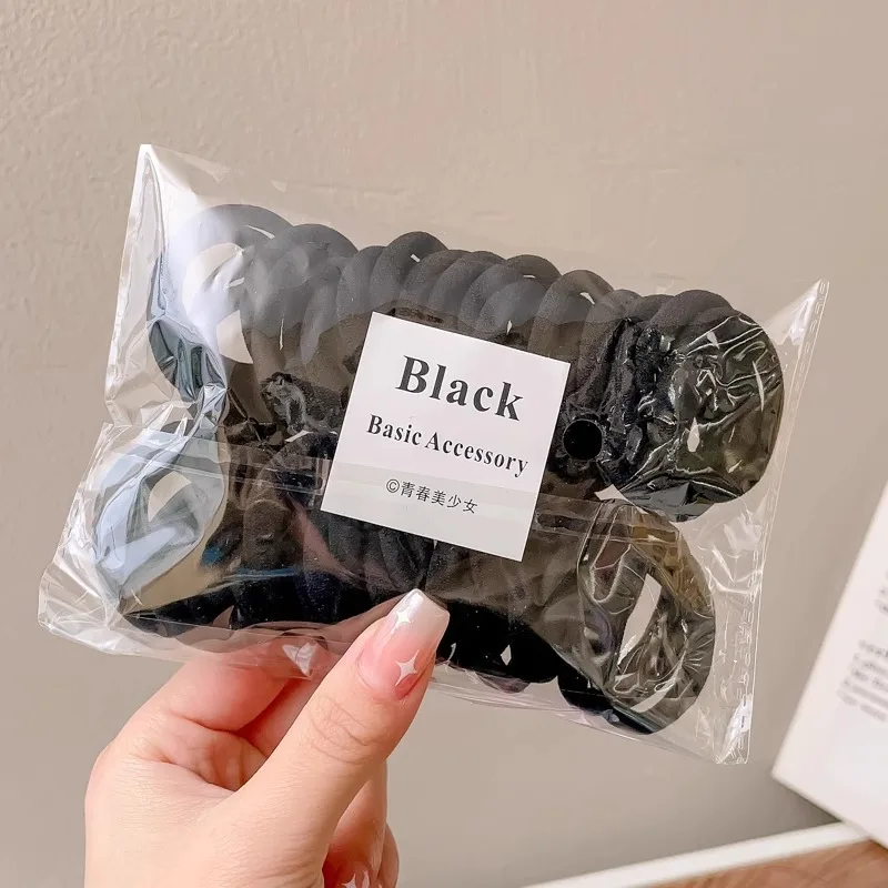 50 шт./набор резинки для волос девочек