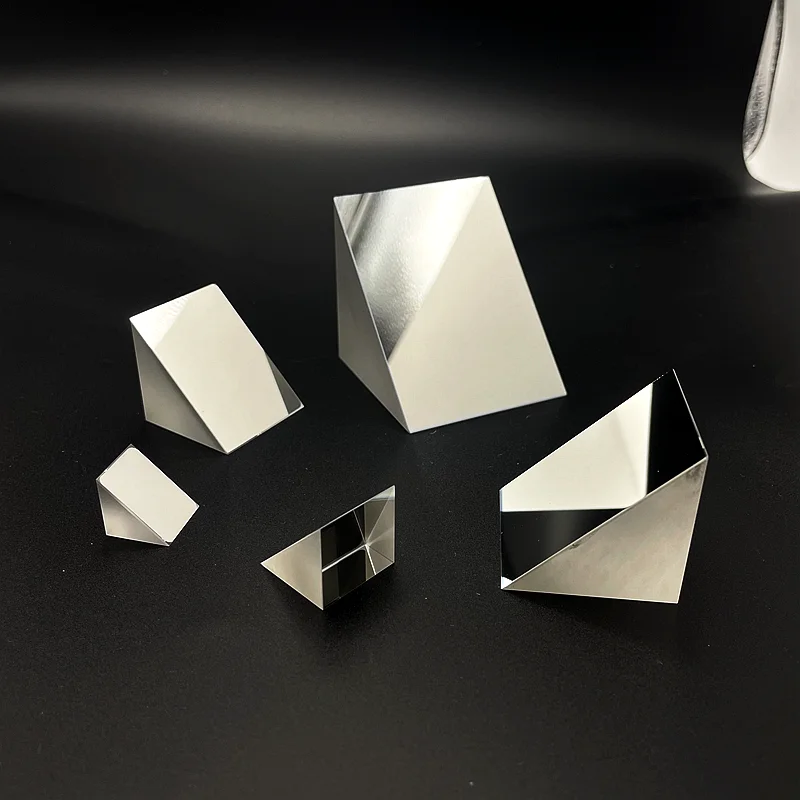 

Оптическая Прямоугольная Призма С Ретрорефлексией, Асимметричное Покрытие Из Алюминиевой Фольги