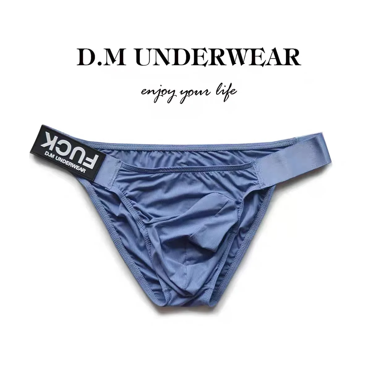 D. Нижнее белье M мужское из вискозы тонкое дышащее летнее треугольное Спортивное