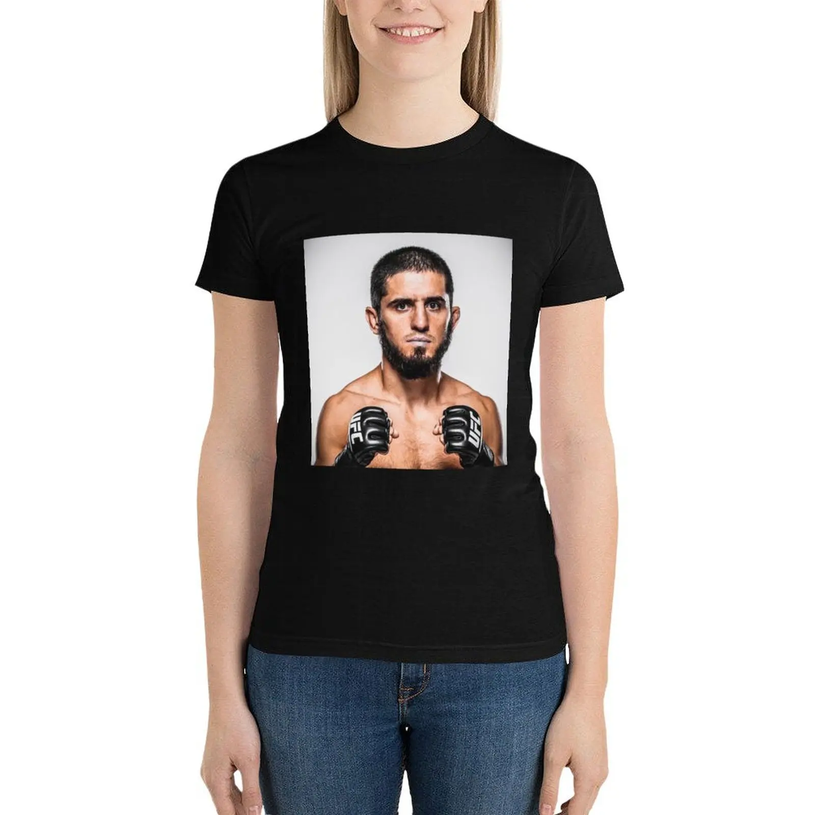 Женская футболка с принтом быстросохнущая