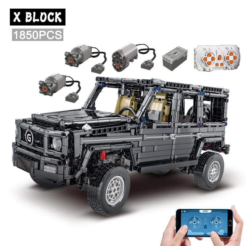 

MOC-46049 Technical Remote Control Moter Power Off-road Vehicles Building Blocks Cars Model Bricks Sets Boys Toys for Kids Gifts