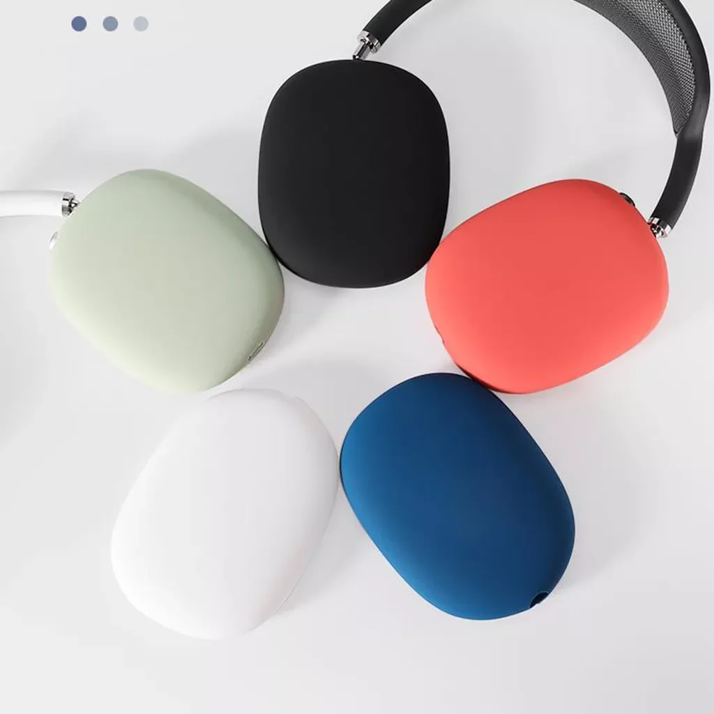 

Silicone Protective Earphones Headset Cover Sleeve Protector For A irPods Max