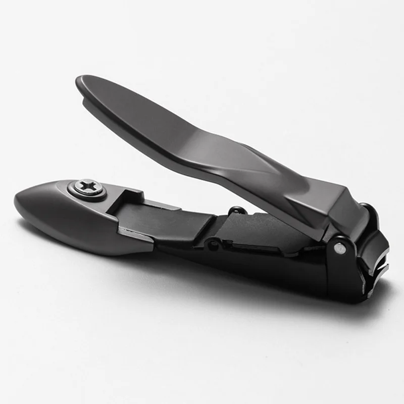 

Splash Proof Nail Clipper with Built-in Nail Debris Catcher Stainless Steel Nail Clippers for Fingernail Toenail TUE88