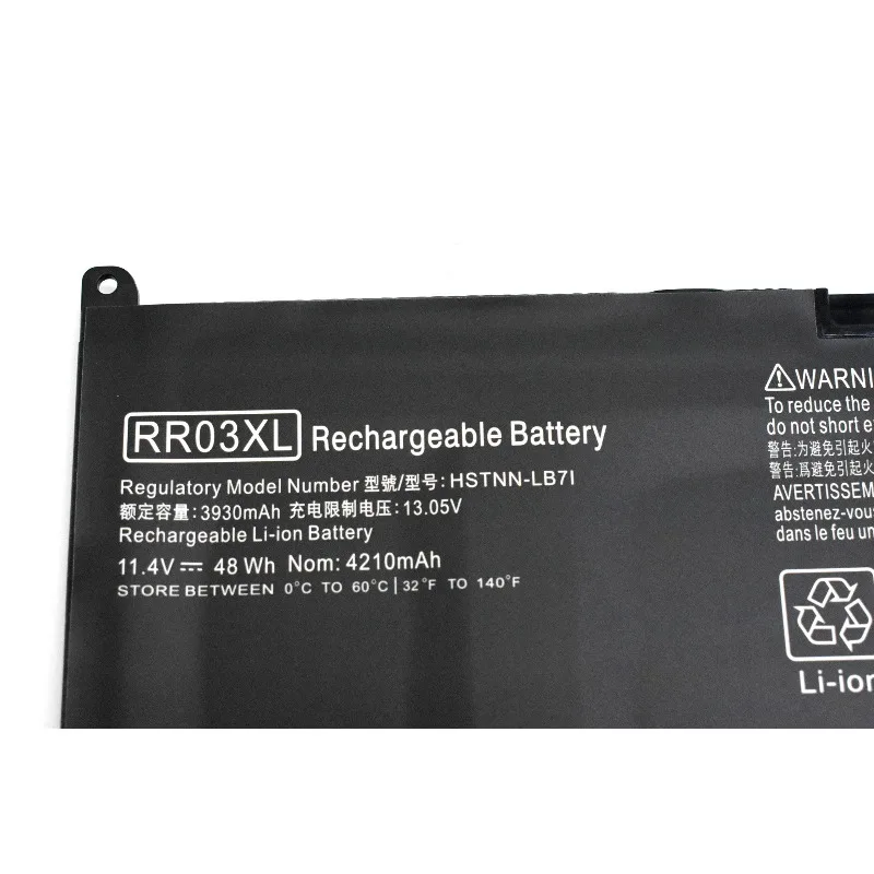 Фото RR03XL Аккумулятор 11,4 В 48 Втч для HP ProBook 430 440 450 G4 G5 Сменный литий-полимерный аккумулятор 851477‐421 HSTNN‐PB6W с инструментами №3