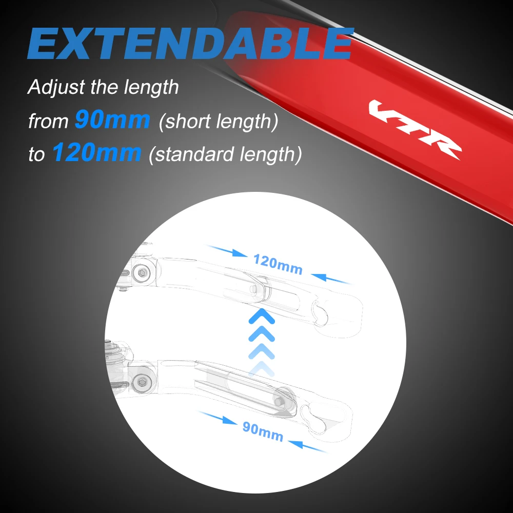 Рычаги тормозной муфты для мотоцикла Honda VTR RVT 1000 SP1/SP2 2000-2001 регулируемые складные