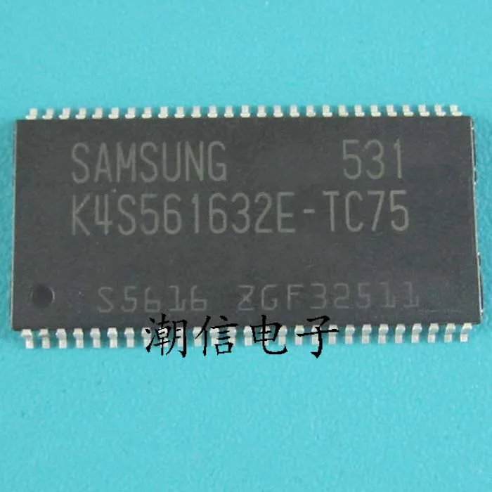 

free shipping K4S561632E-TC75 K4S561632E-UC75 10PCS