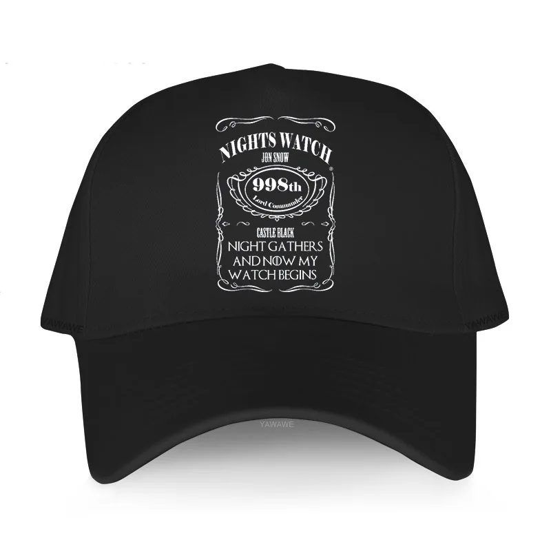 

Новейший бренд популярная мужская Кепка для гольфа хлопковые дышащие кепки ночные часы Джона Сноу бейсболка для ТВ-шоу хип-хоп женские летние головные уборы