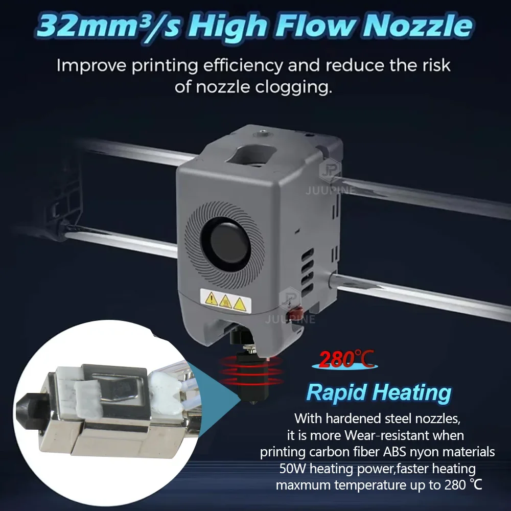 Для Flashforge Adventurer 5 м обновление сопла Hotend AD5M Pro сопло 0 2 4 6 8 мм для аксессуары