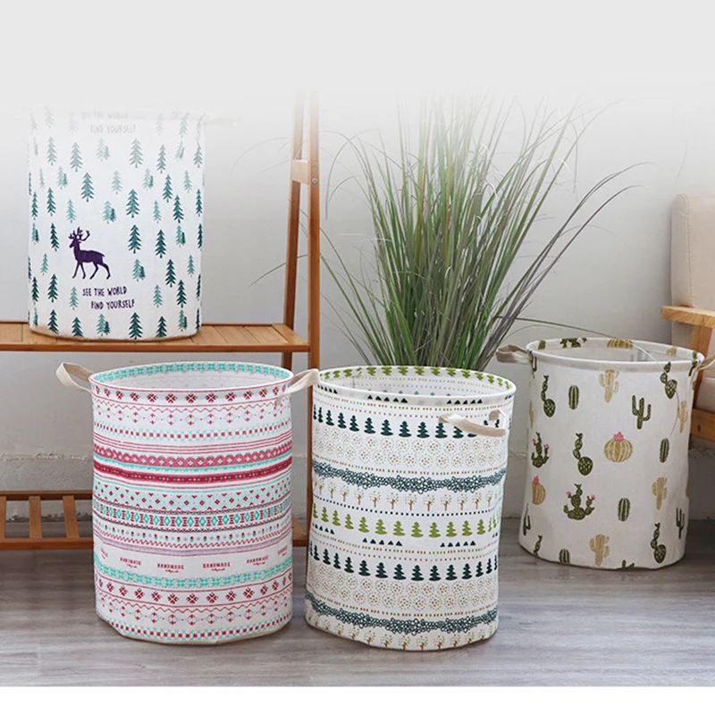 Большая корзина для грязного белья органайзер грязной одежды хранения игрушек