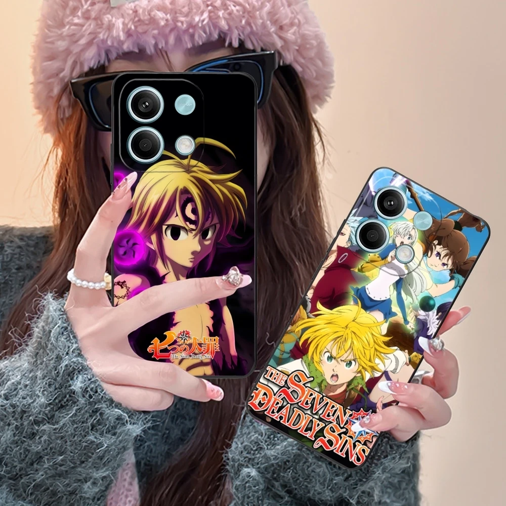 Чехол для сотового телефона &quotСемь смертных грехов&quot Meliodas Xiaomi Redmi 14 13 13C 12 12C 10 10C A1