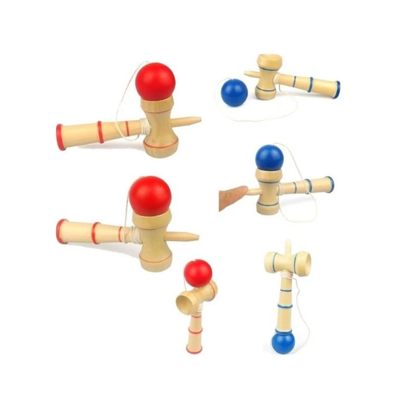 

New Arrival Kid Kendama Toy Wood Wooden Kendama Skillful Juggling Ball Toy For Children Adult Birthday Christmas Gift Toy