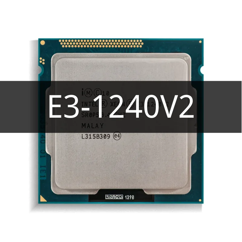 

Xeon E3-1240v2 E3 1240V2 8M Cache 3.40 GHz SR0P5 LGA1155 E3 1240v2 CPU Processor