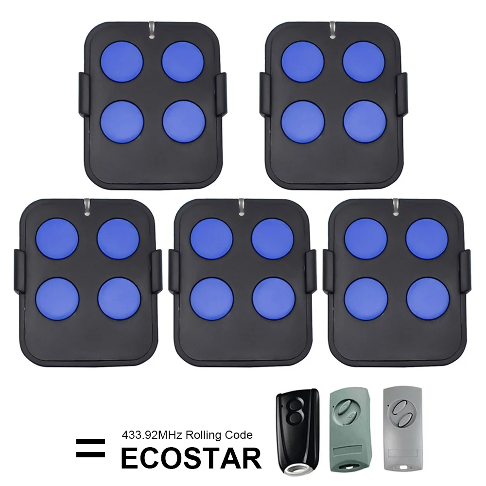 

5 шт., пульт дистанционного управления Hormann Ecostar RSC2 RSE2 433 МГц