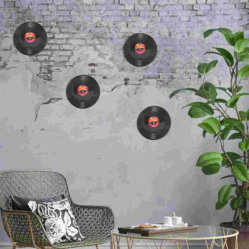 

Vinyl Records Room Decor Records On Wall Decor Vinyl Record Wall Signs Black Vinyl Record Decor Record Cutouts Decoration