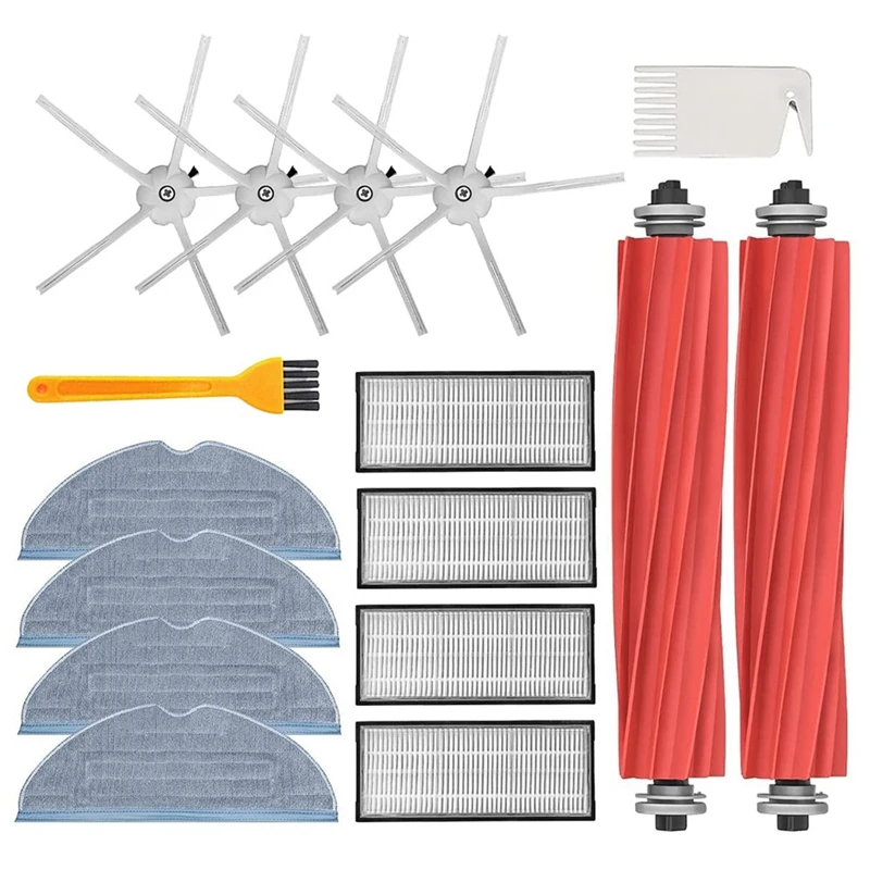 

Accessories For Roborock S7 / T7S Plus / S7 Max Robot Vacuum Cleaner Spare Parts Hepa Filter Mop Cloth Pads