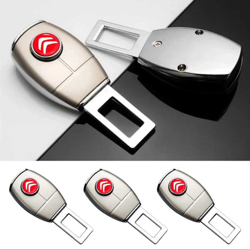 

1PC Car Seat Belt Clip Extension Plug Buckle for Citroen C1 C2 C3 C4 Grand C5 Saxo Jumper Cactus Picasso C4L DS3 4 5 Accessories