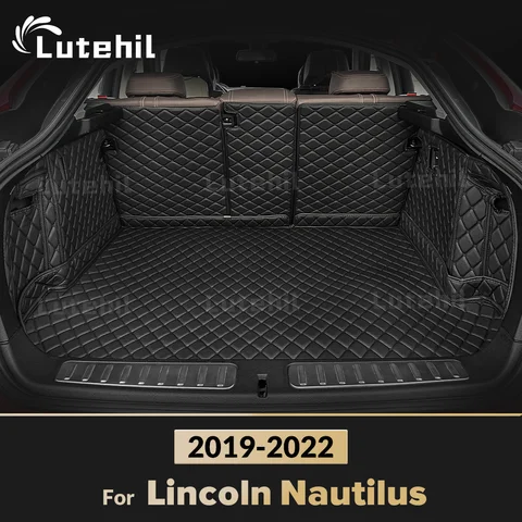 Для Lincoln Nautilus 2019 2020 2021 2022, авто полное покрытие, коврик в багажник Lutehil, чехол для багажника автомобиля, подкладка для багажника, аксессуары для интерьера