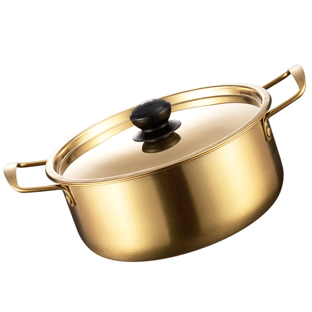 

Sturdy Vegetable Pot Big Pot For Cooking Kitchen Pot Stainless Steel Noodle Pot Korean Cooking Pot Korean Ramen Pot Ramen Pot