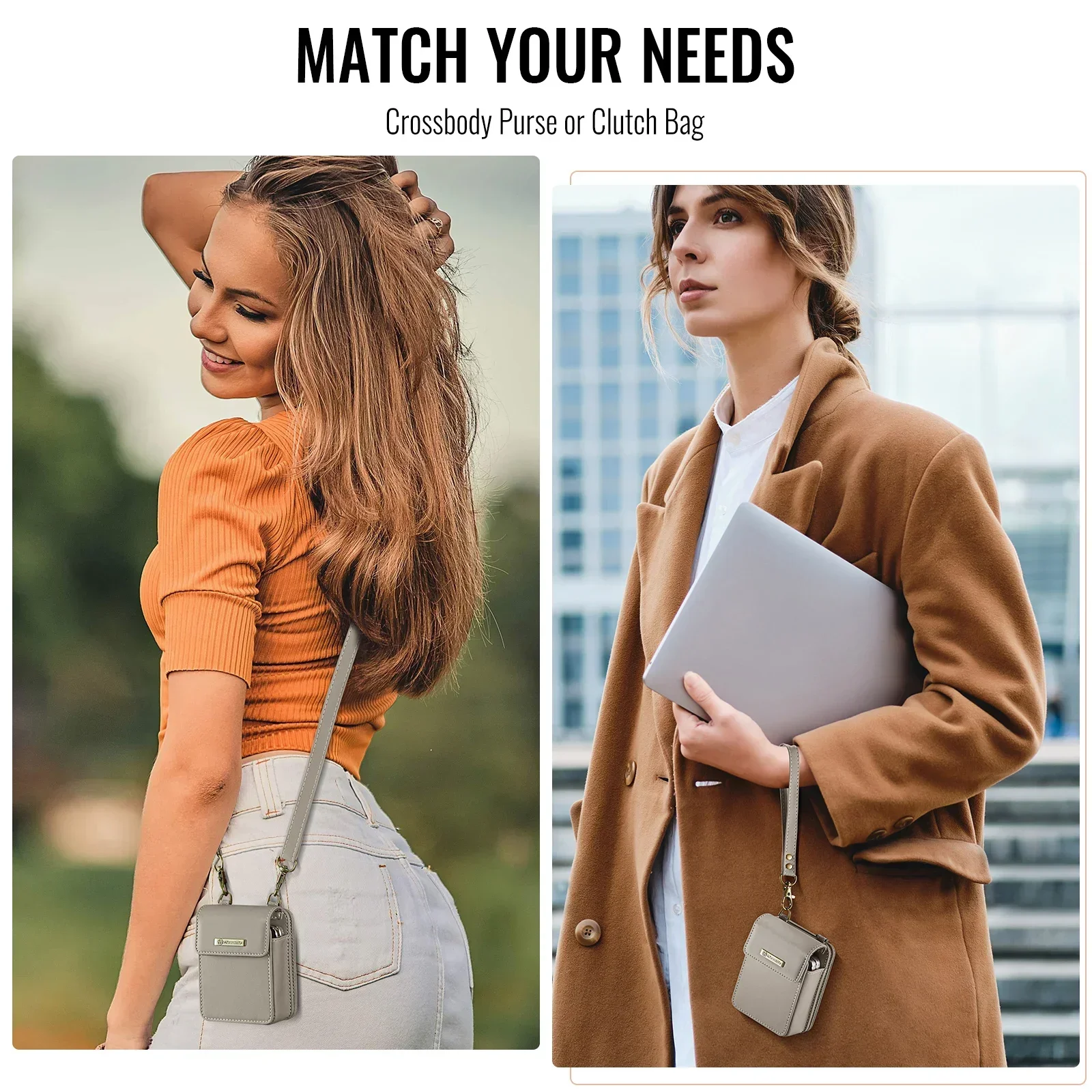 Чехол-книжка с ремешком через плечо для Samsung Galaxy Z 6 Flip5/4/3/2/1