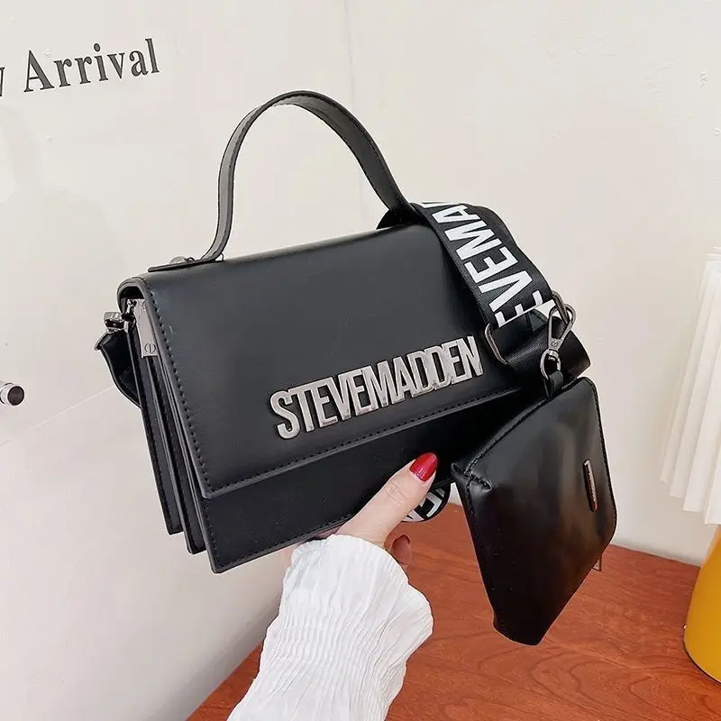 

Брендовая дизайнерская сумка для матери и сына, удобная женская сумка на одно плечо через плечо с логотипом, модная простая маленькая квадратная сумочка для поездок