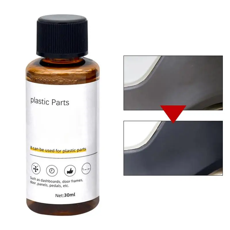

Ceramic Coating Trim Restore 30ml Cars Extremely Durable Coating And Sealant Seals & Shield Car's Clear Coat Hydrophobic