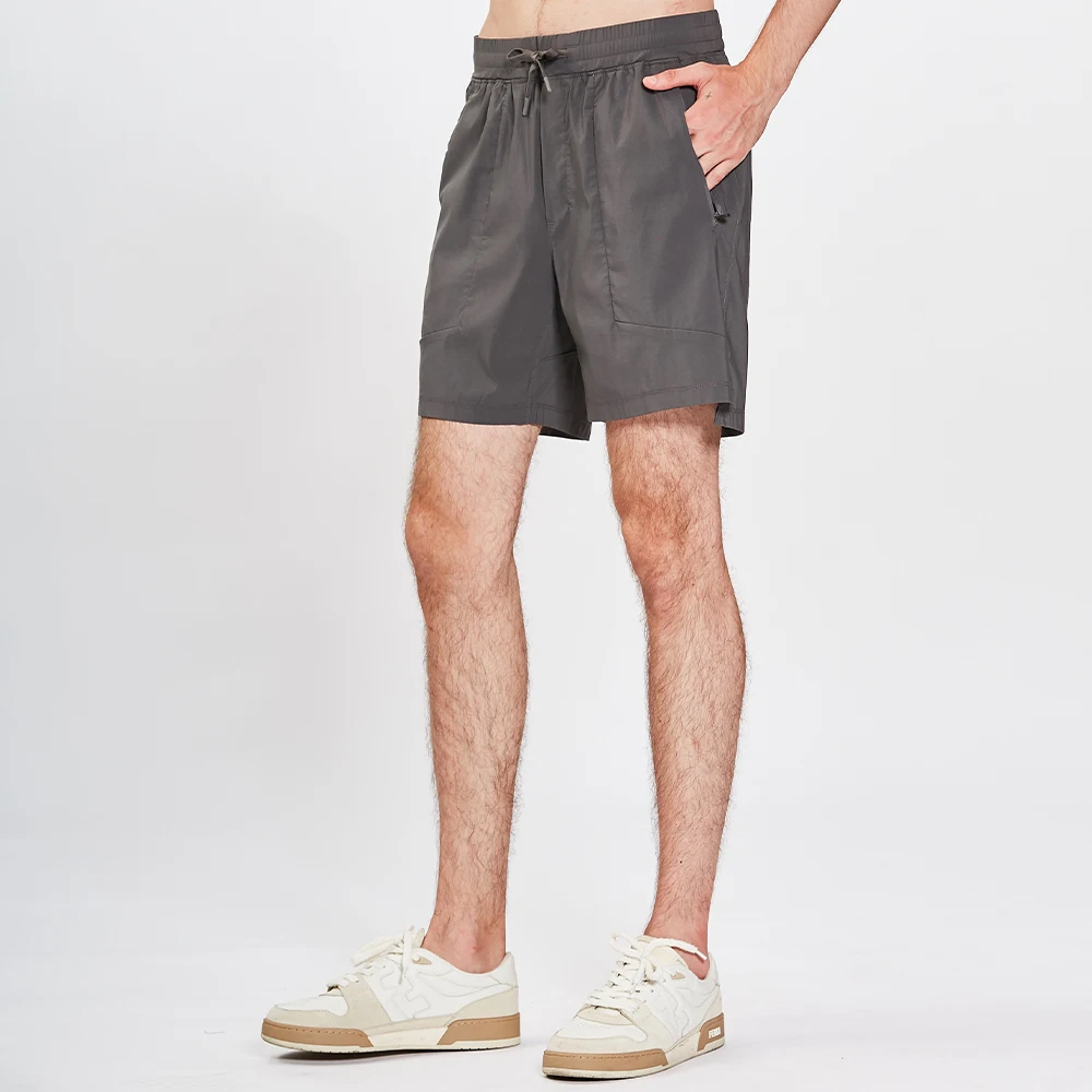 LuluGym Clothing Men Fitness Shorts Outdoor Jogging Golf Wear Summer Quick Drying High-elastic License to Train Men's Shorts