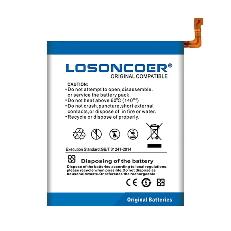 LOSONCOER 5400mAh EB-BG980ABY аккумулятор для Samsung Galaxy S20 мобильный телефон | Мобильные