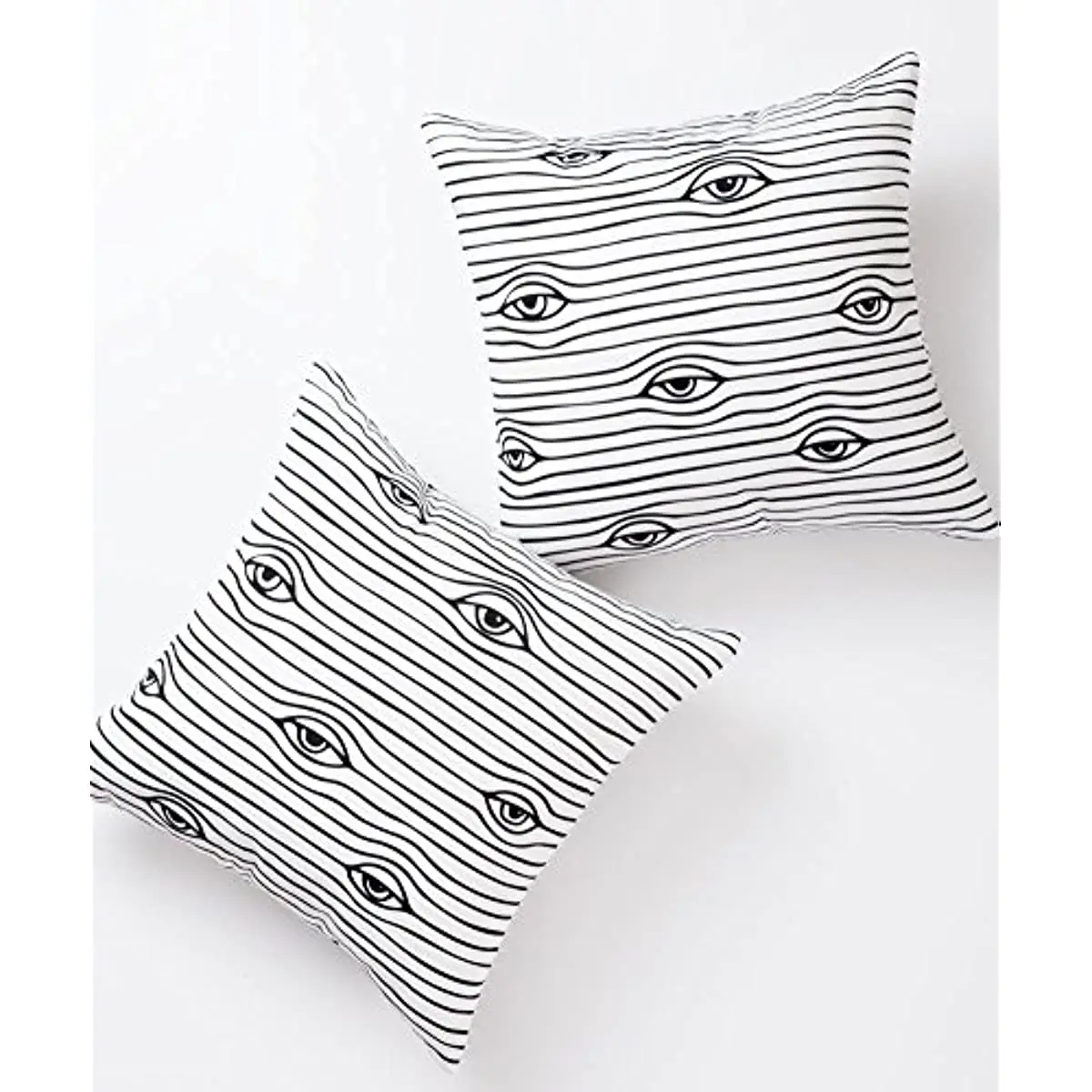 

Декоративные наволочки в виде глаз, набор из 2 наволочек с абстрактным рисунком, домашний декор, 18x18 дюймов